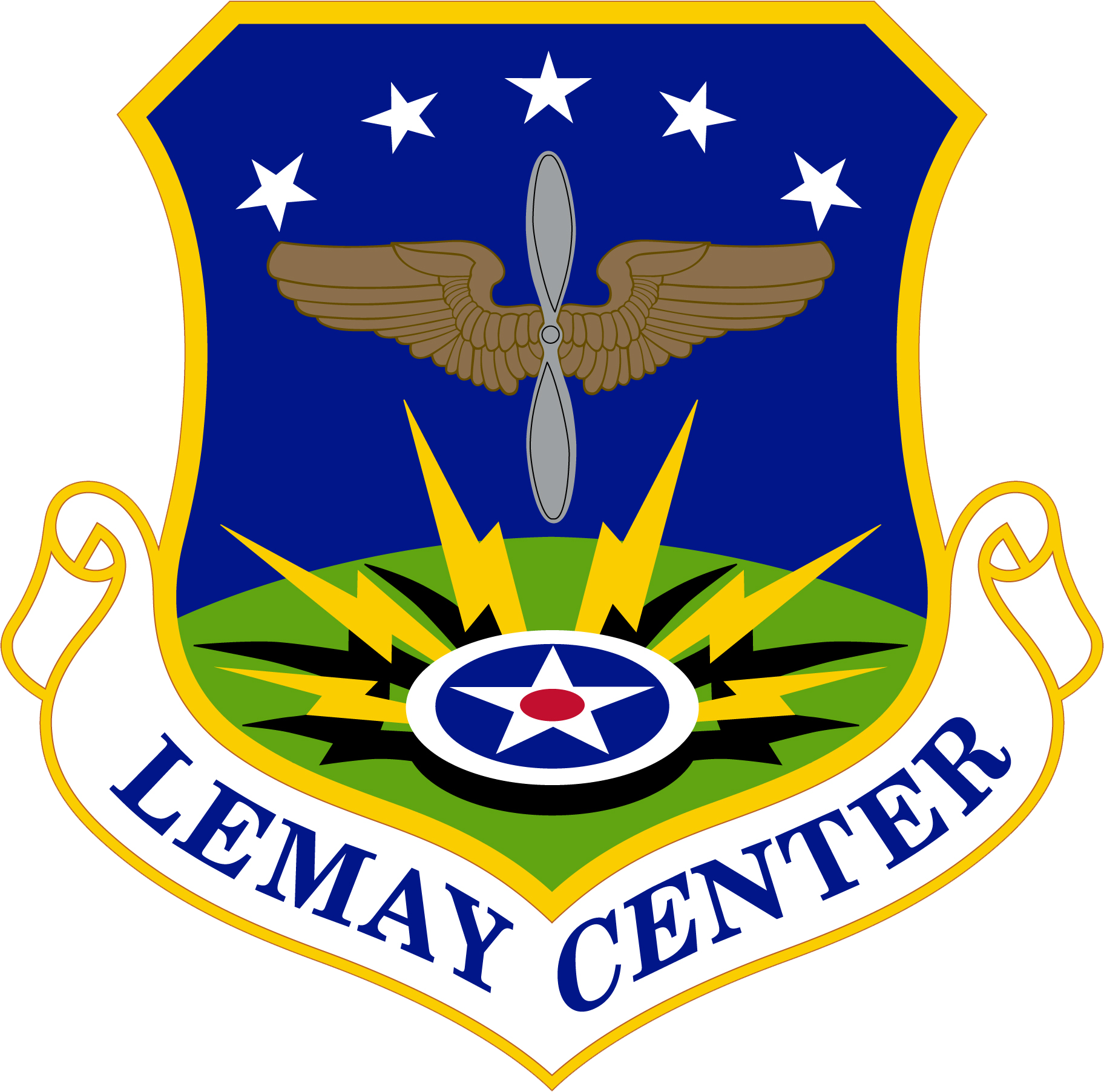 LeMay Center Shield